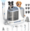 Dog Grooming Vacuum Kits with Clipper | Exatra Large 3L Dust Cup,13Kpa 3 Suction,Clipper,Nail Grinder & Shedding Brush 7 in 1 Grooming Kits,Low Noise,Bm3