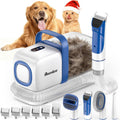 Dog Grooming Vacuum Kit, 15000Pa Clipper, Shedding Brush, 2L, White | Brush, Trim and Deshed at Home with Less Flying Fur, Mess-Control Suction and Fewer Emptying Breaks during Longer Sessions