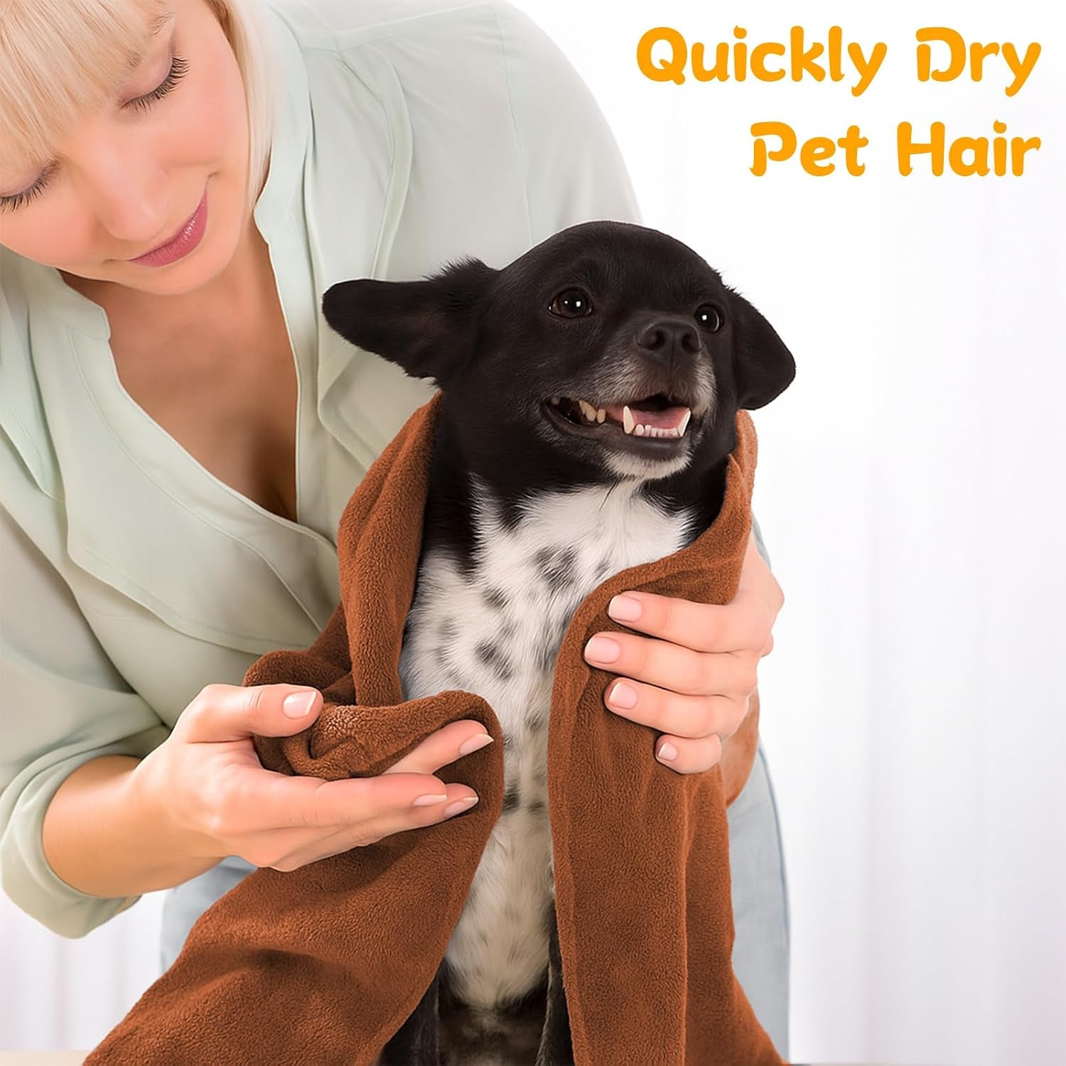 40 X 24 Inch Dog Towels for Drying Dogs, Absorbent Microfiber Dog Towel | Dog Bath Towel. Soft Dog Drying Towel. Dog Shower & Bath Supplies