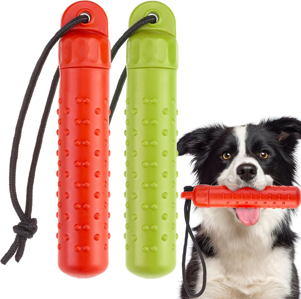 Dog Float Bumper Toy,10.8 Inch Large Training Dummy Retrieving Bumpers Summer Pool Toy Tug Game for Large XL Dogs Retriever