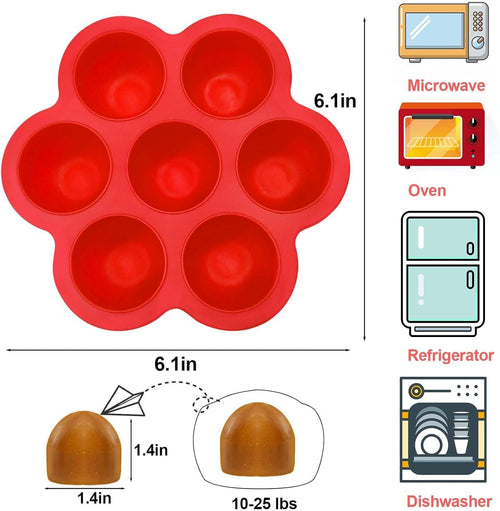 Frozen Dog Treat Mold Small with Lid,Dog Treats Ice Tray Molds Silicone for Freezing, Freeze Refill Treats