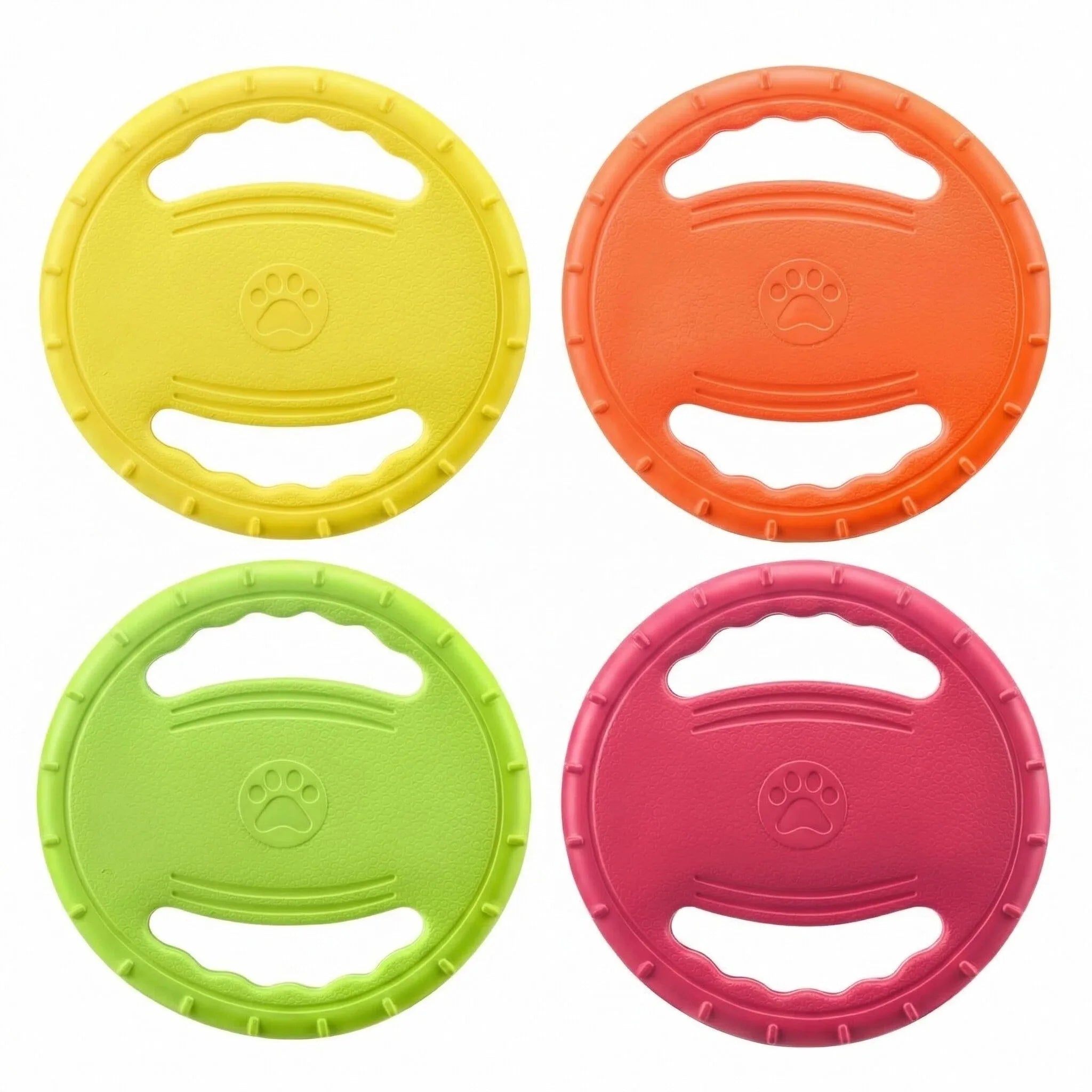 EVA Flying Disc Dog Training Toy Puppy Outdoor Interactive Game Playing Supplies Pet Chewing Flying Saucer Floating Water Toy