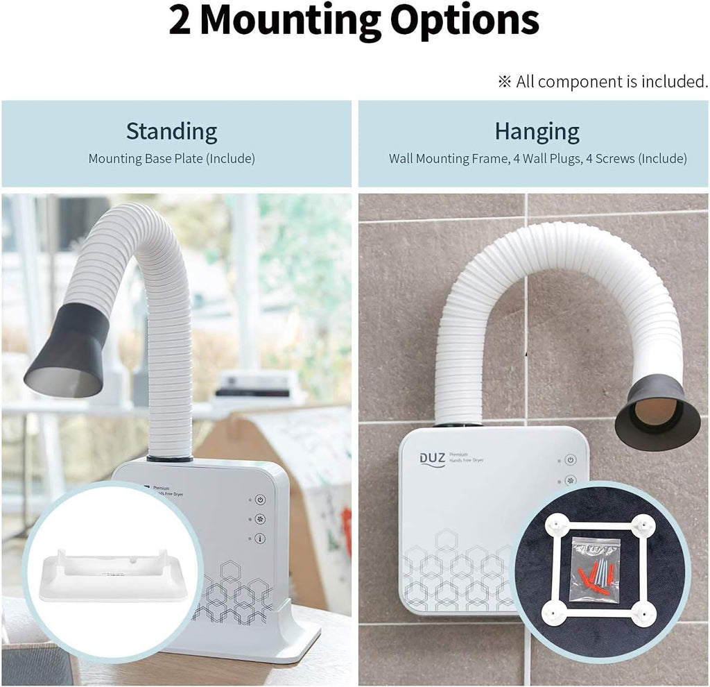V2 Super Quiet Hands-Free Pet Dryer: Low-Noise Dog Dryer for Grooming, Reduces Labor & Stress, Ideal for Small Dogs and Cats, 1-Year Warranty