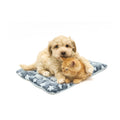 1 Pc Thickened Non Slip Dog Crate Mat, Kennel Pad Replaceable Pet Bed Pad, Warm Pet Pad, Sleeping Mat for Small, Medium, Large Dog, Machine Washable (White)