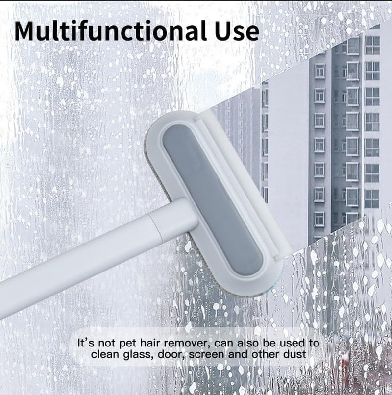 4 in 1 Pet Hair Remover for Furniture, Multifunctional Pet Hair Removal Brush Reusable Pet Hair Remover Tool 2025 New Pets Hair Remover for Couch Carpets, Clothes, Bedding, Window