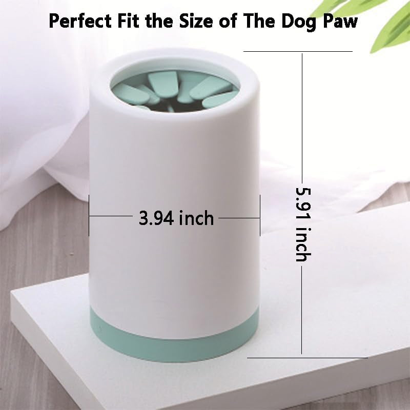 Dog Paw Cleaner, Paw Cleaner for Dogs and Cats, Dog Paw Washer | Small Medium Large Dogs Feet/Foot Cleaner