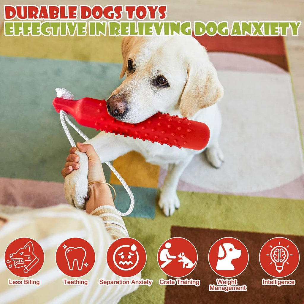 Dog Float Bumper Toy,10.8 Inch Large Training Dummy Retrieving Bumpers Summer Pool Toy Tug Game for Large XL Dogs Retriever