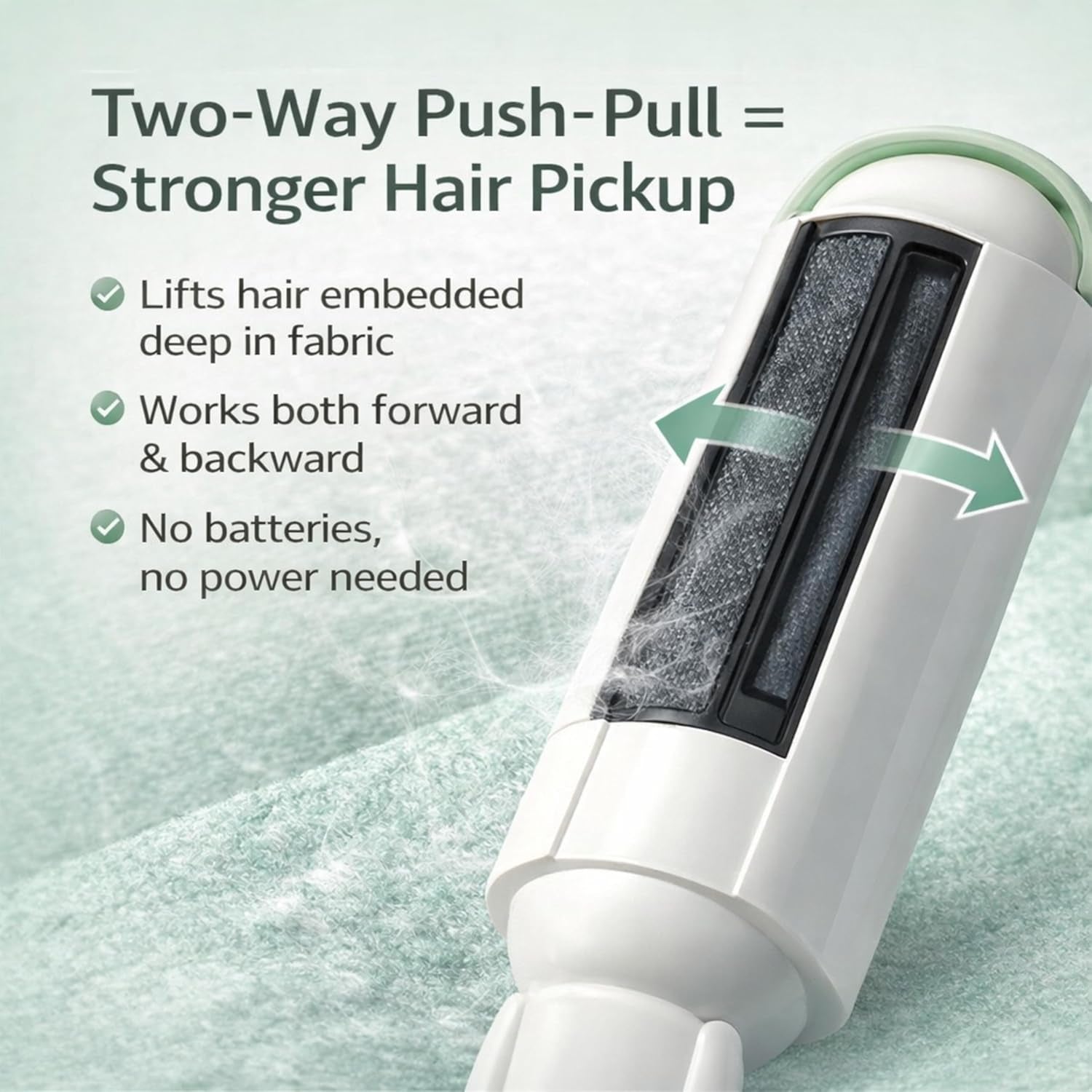 Pet Hair Remover Roller- Pet Hair Removal Tool with Strong Grip for Effortless Cleaning- Pet Hair Roller Lifts Fur from Clothes, Furniture & Car- Keep Your Home Fur-Free with Easy Cat Hair Lint Roller