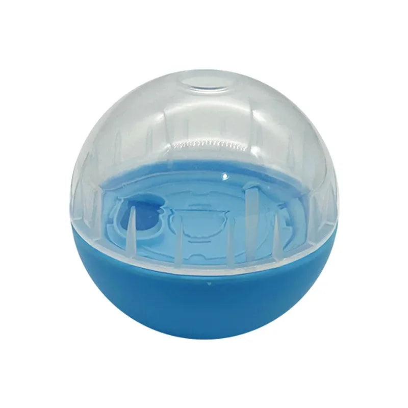 IQ Treat Ball Dog Treat Dispenser Toy Ball Interactive Dog Toy - 4" Dog Food Toy Stimulation Pet Cat Leakage Toy Slow Feeder