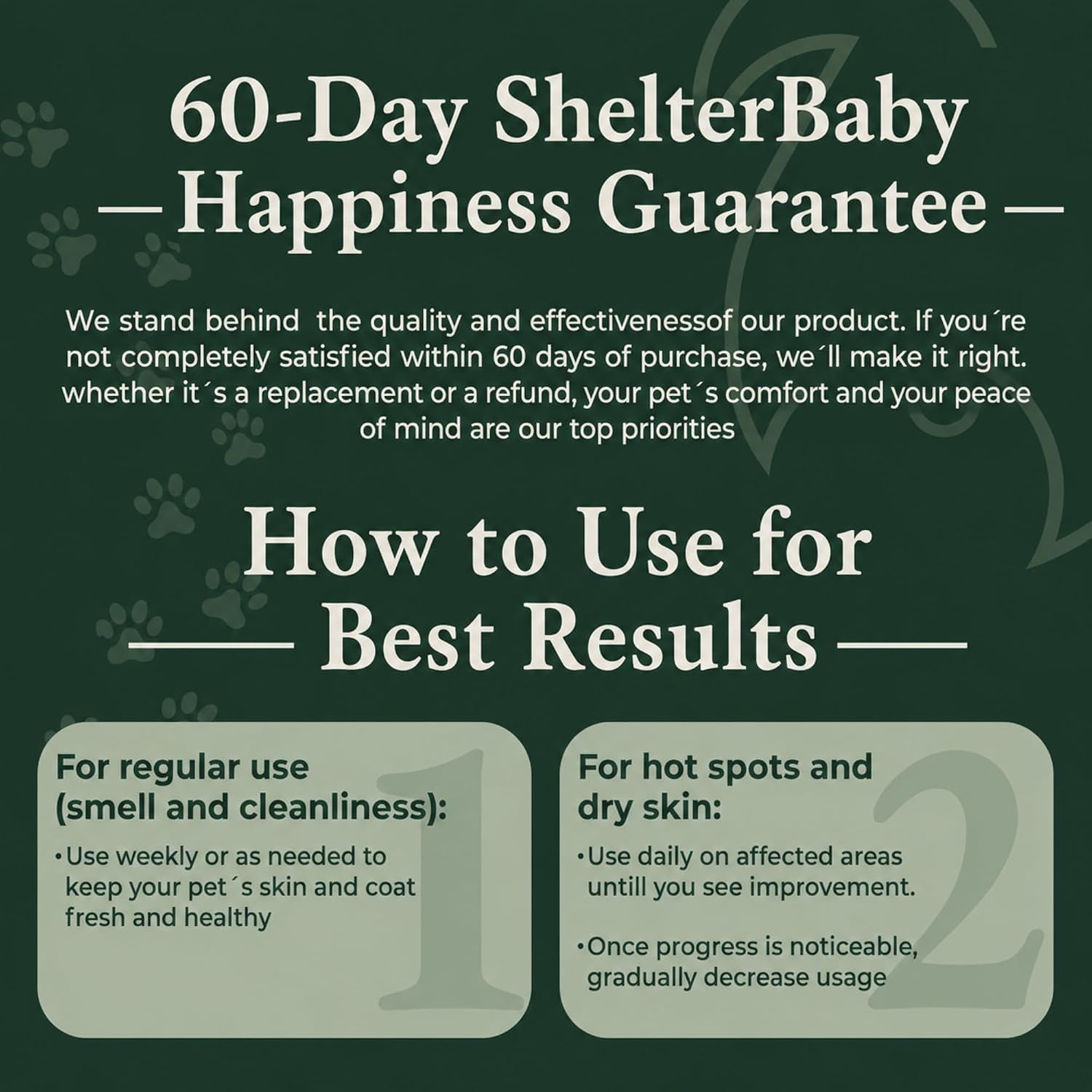 Dry Shampoo for Dogs – Antifungal Itchy Skin & Hot Spot Relief, Yeast Infection & Paw Licking Treatment, Dog Powder with Allergy Support & Odor Relief