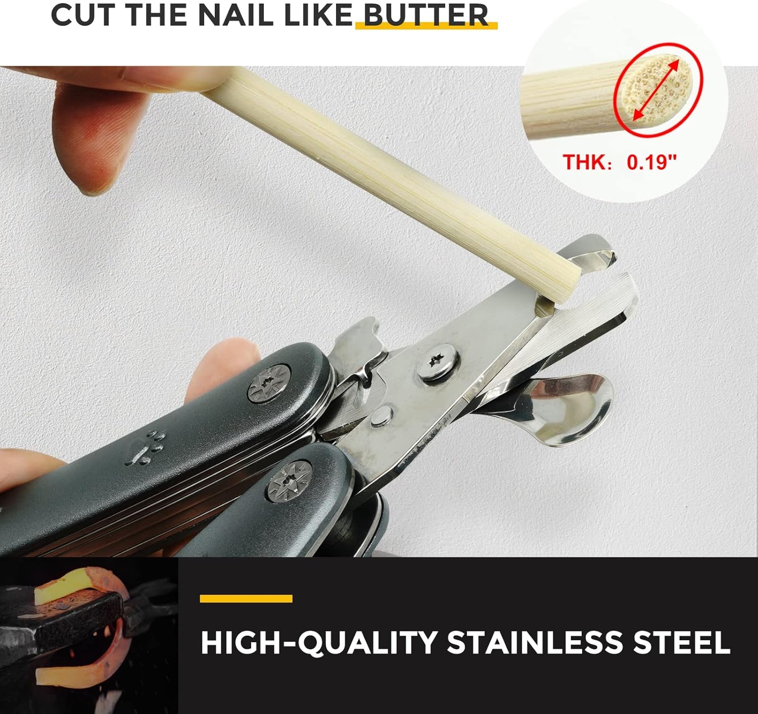 Best Dog Nail Calipper for Large Dogs with Thick Nail