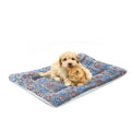 Dog Bed Mat Reversible Dog Crate Pad Soft Fluffy Pet Kennel Beds Dog Sleeping Mattress for Large Medium Small Dogs, 19 X 12.6 Inch