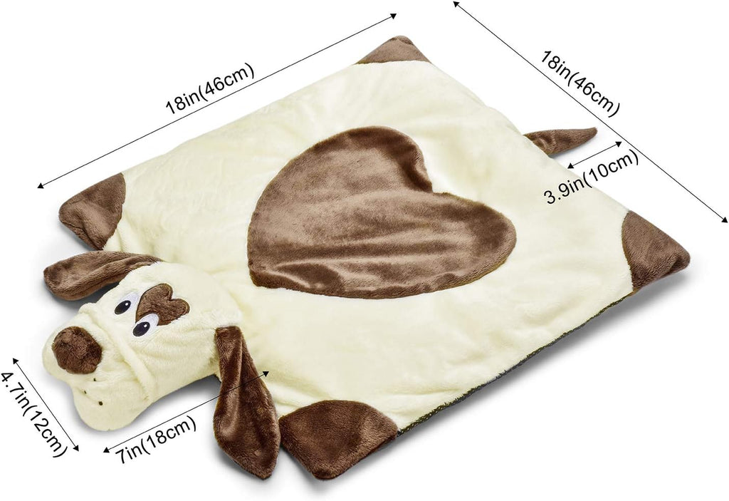 Puppy Heartbeat Toy, Heartbeat Stuffed Animal for Puppy Anxiety Relief and Calming Aid, Dog Heartbeat Toy for Pet Comfort Sleep Aid Cuddle