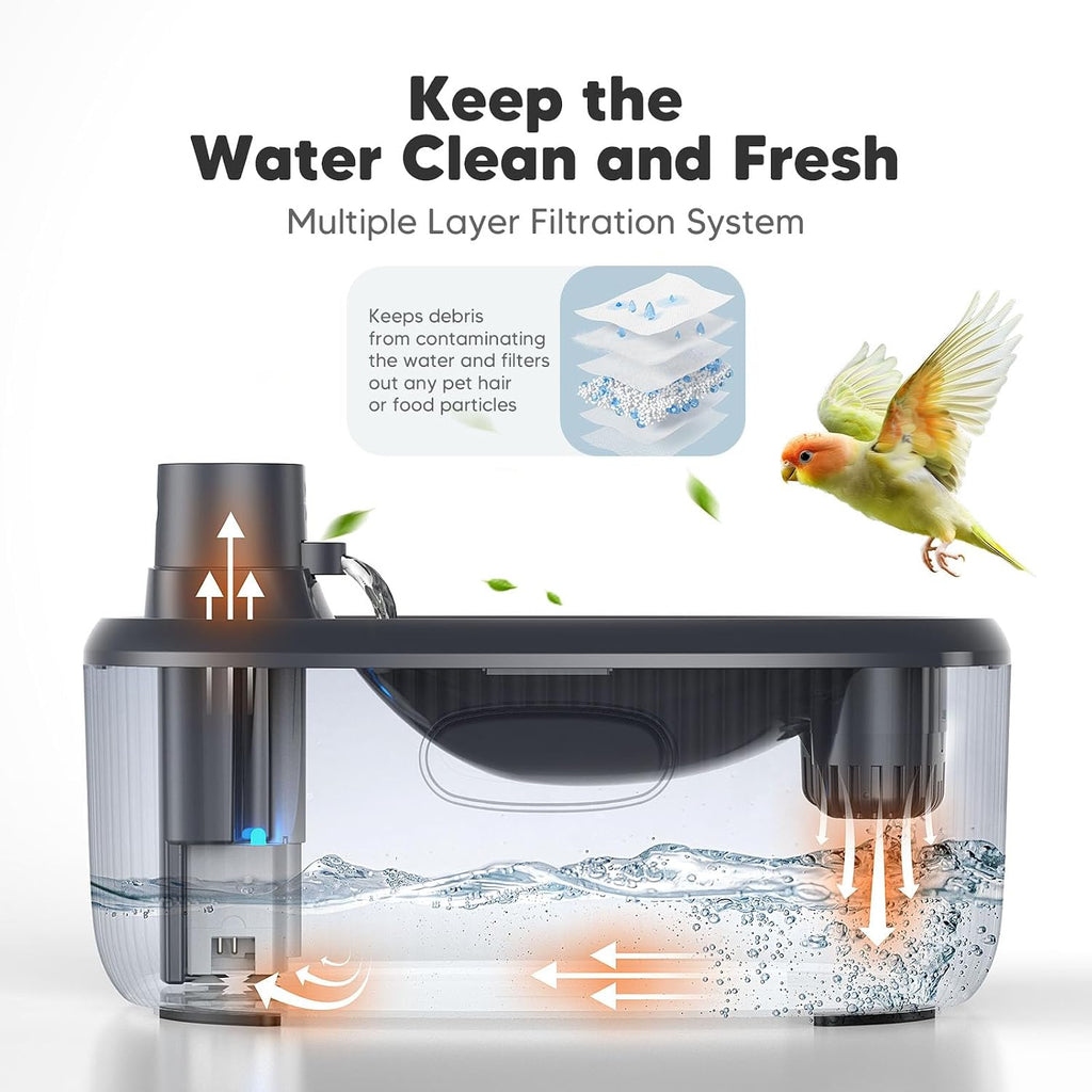 Wireless Dog Water Fountain for Large Dogs, 6L/205Oz Dog Water Bowl Dispenser with 5000Mah Battery Operated, W600 Pro Cordless Pet Fountain for Dogs&Cats with Motion Sensor, Ultra Quiet Pump