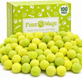 Endless Fetch Box, 100 Tennis Balls for Dogs, Recycled Real Tennis Balls, Bulk Tennis Balls for Dogs, Recycled Used Tennis Balls for Fetch & Supervised Dog Play