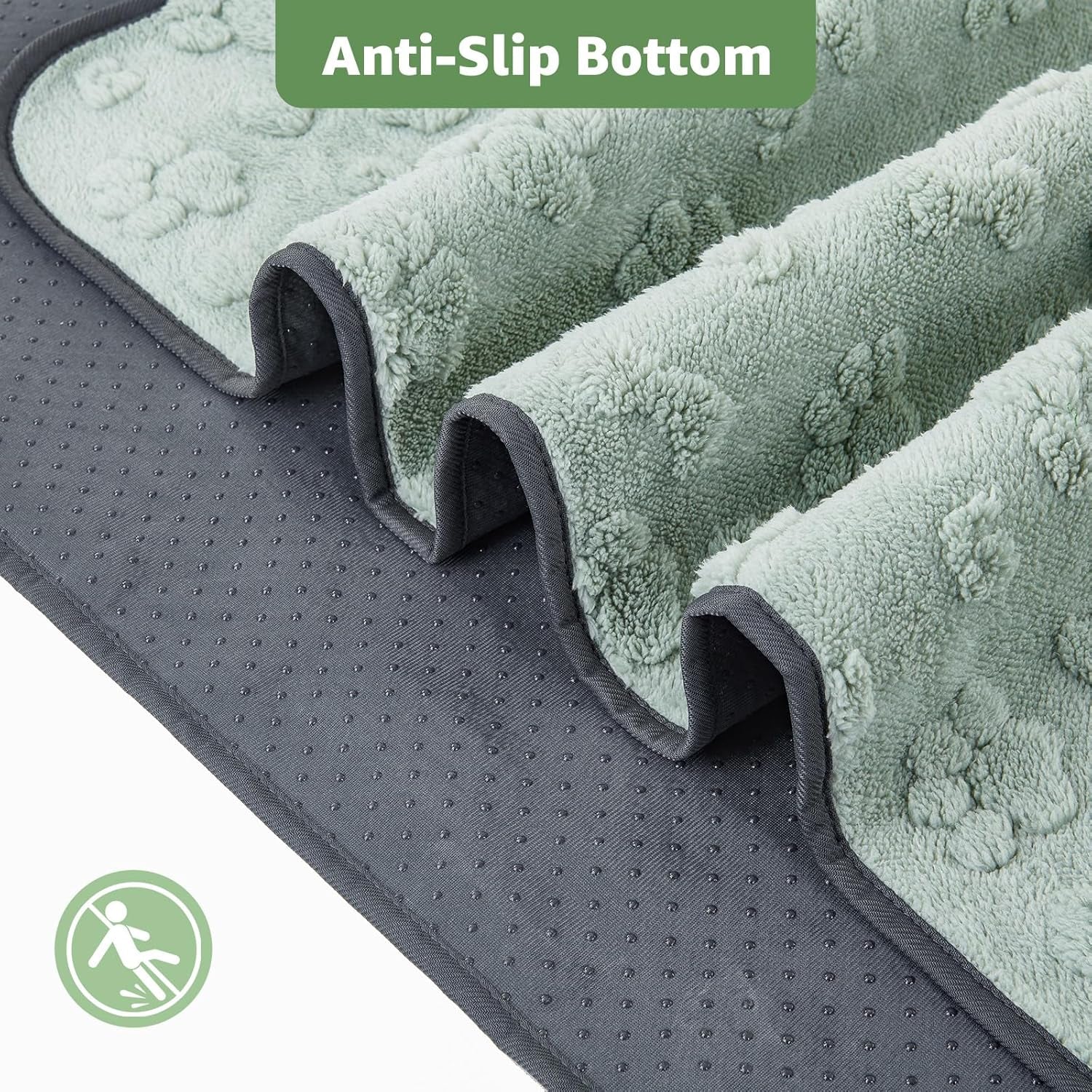 Whelping Pads 48"X48", 2 Pack Reusable Pee Pads for Dogs, Playpen | Super Absorbent, Waterproof, Leakproof, Washable Puppy Pads for Potty Training, Floor, Crates, Couch, Bed,Incontinence