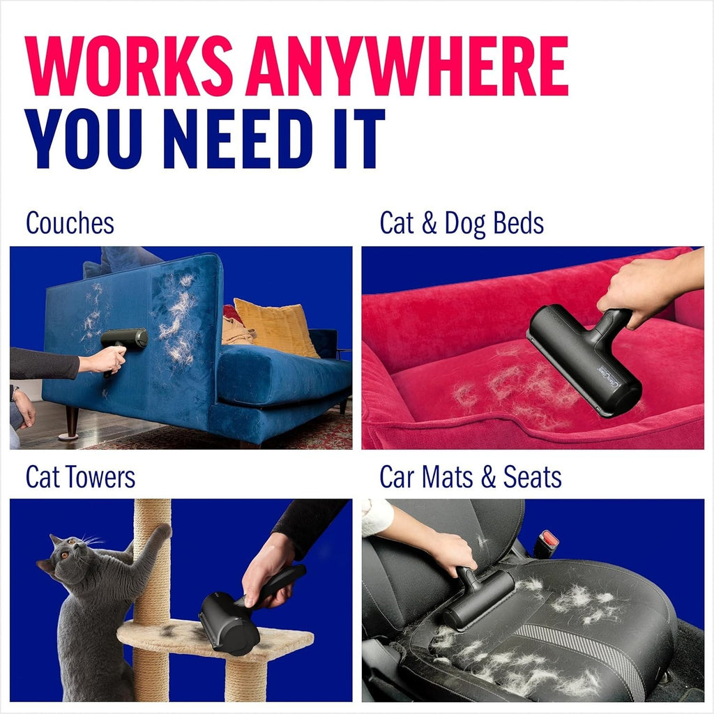 Pet Hair Remover – Size Reusable Lint Roller for Cat & Dog Hair on Furniture...