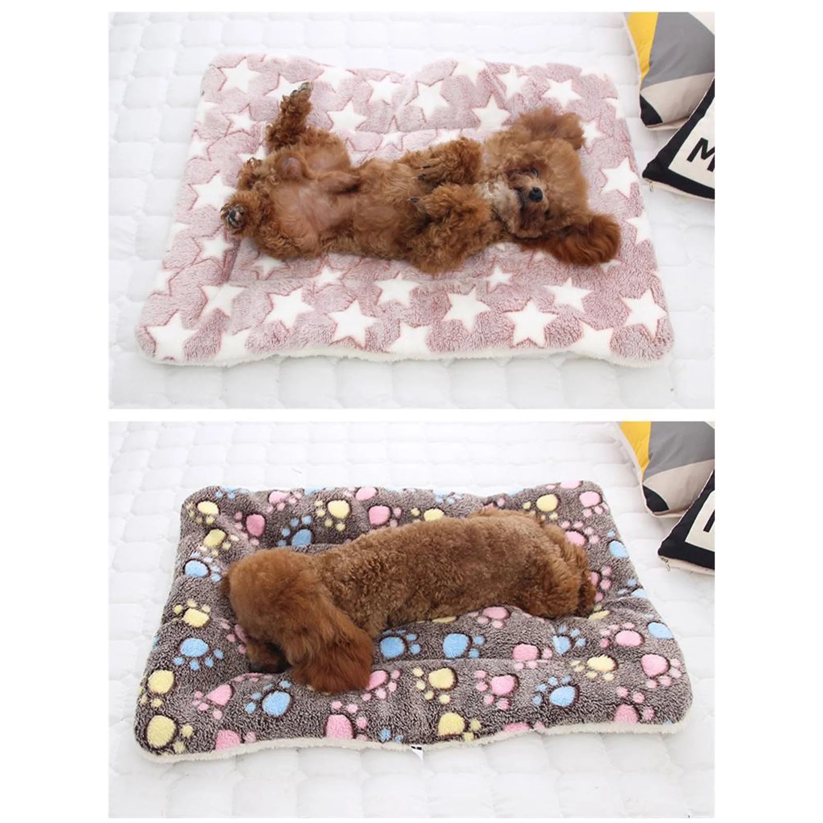 New Pet Essentials Ultra Soft Warm Dog Bed Mat Indoor Dog Pads, Machine Washable Dog Crate Mat, Kennel Pad for Dog Sleeping Mattress for Small Dogs,24X20Inch