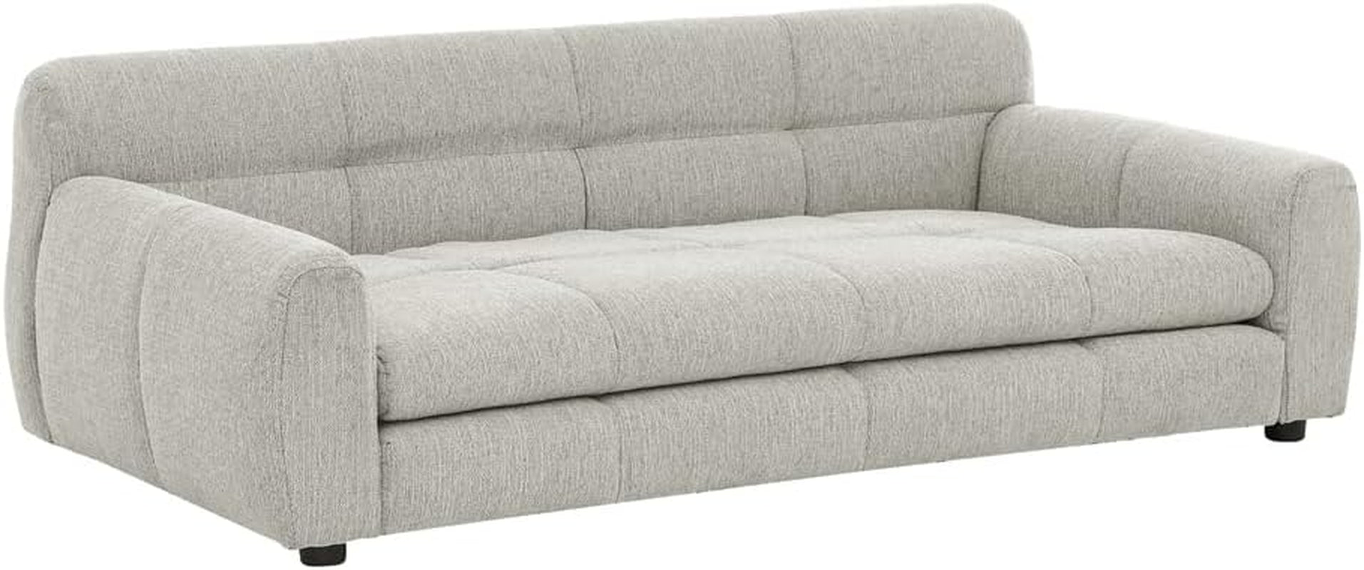 51" Pet Bed Dog Sofa,Upholstered Dog Couch for Medium and Large Dogs,Breathable & Comfortable Pet Bed,Elegant Rectangle Couch with Backrest and Armrests,For Pets,Linen Fabric,Beige