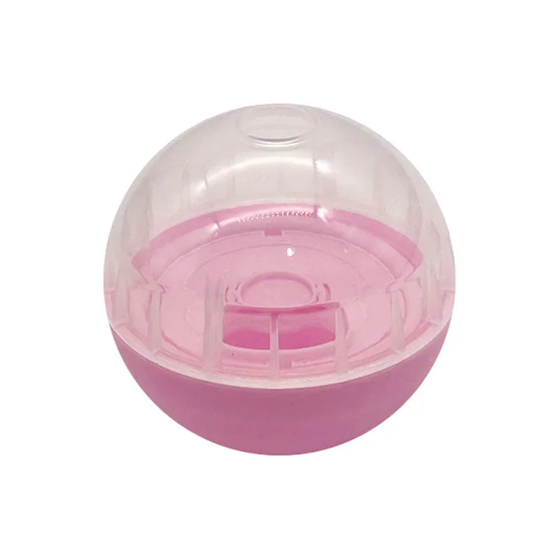 IQ Treat Ball Dog Treat Dispenser Toy Ball Interactive Dog Toy - 4" Dog Food Toy Stimulation Pet Cat Leakage Toy Slow Feeder