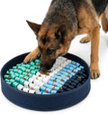 Snuffle Mat for Dogs - Adjustable Interactive Puzzle Toy (Blue, Sky Blue, White, Green)