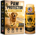 Beach Paw Wax for Dog Beach Essentials, Hot Sand, Rocks & Salt | Protect Dog Paws from Hot Sand, Shells and Beach Terrain with Beach Wax Made for Seaside Adventures and Summer Travel.