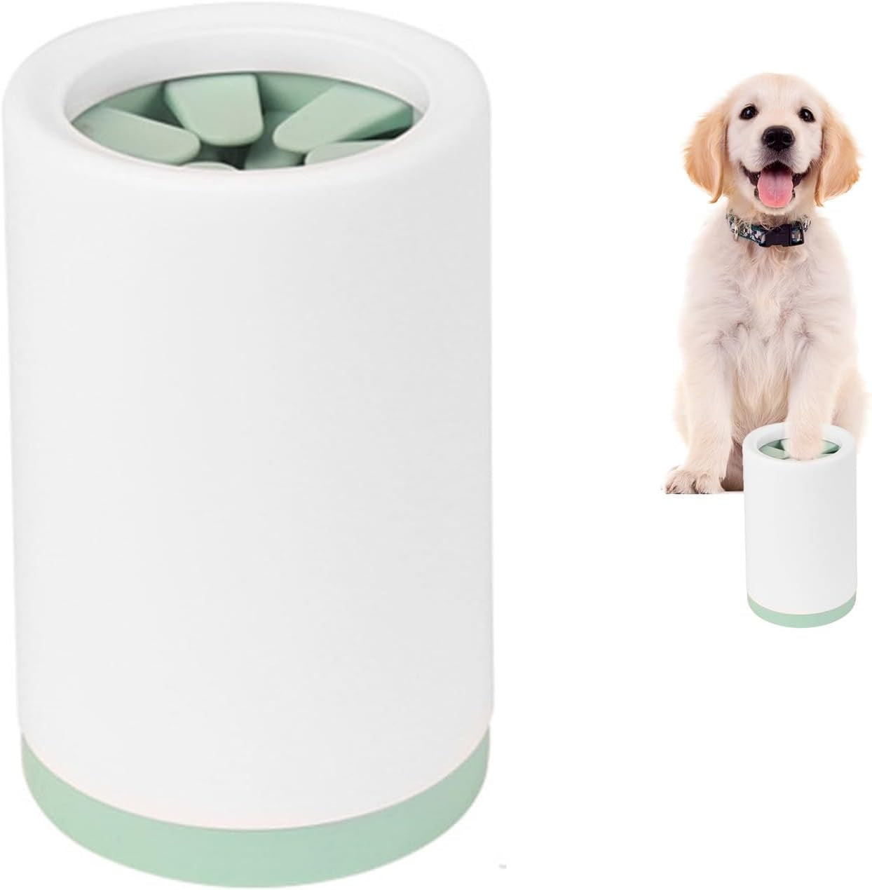 Dog Paw Cleaner, Paw Cleaner for Dogs and Cats, Dog Paw Washer | Small Medium Large Dogs Feet/Foot Cleaner