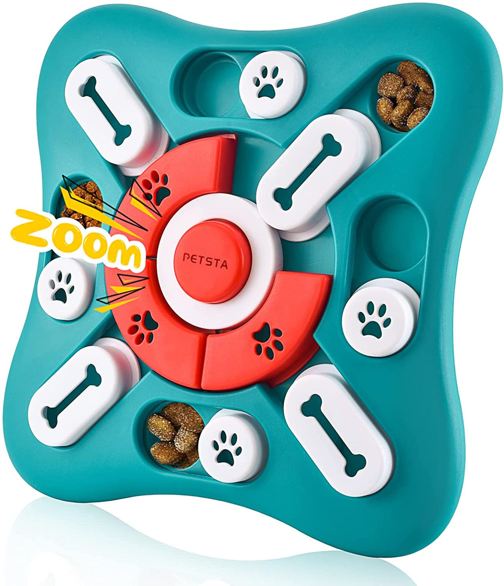 Dog Puzzle Toys, Treat Dispensing Dog Enrichment Toys for IQ Training and Brain Stimulation, Interactive Mentally Stimulating Toys as Gifts for Puppies, Cats, Dogs (L-Level 3)