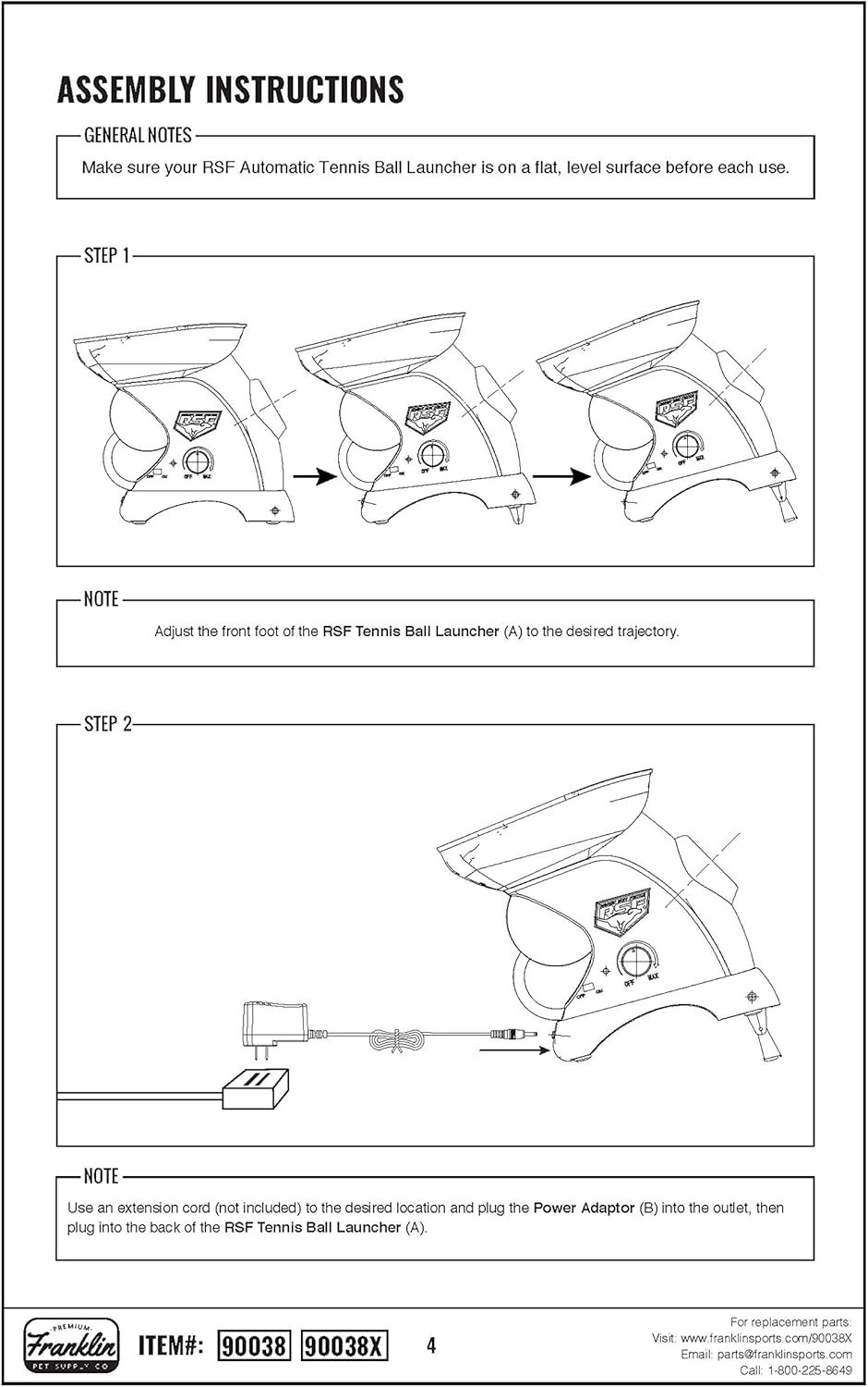 Technical diagram and parts list for a dog training device with labeled components and instructions.