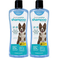Two bottles of Sergeant's Guardian Shampoo for Dogs side by side on a white background, featuring a brown and white dog on the label and teal and white packaging.
