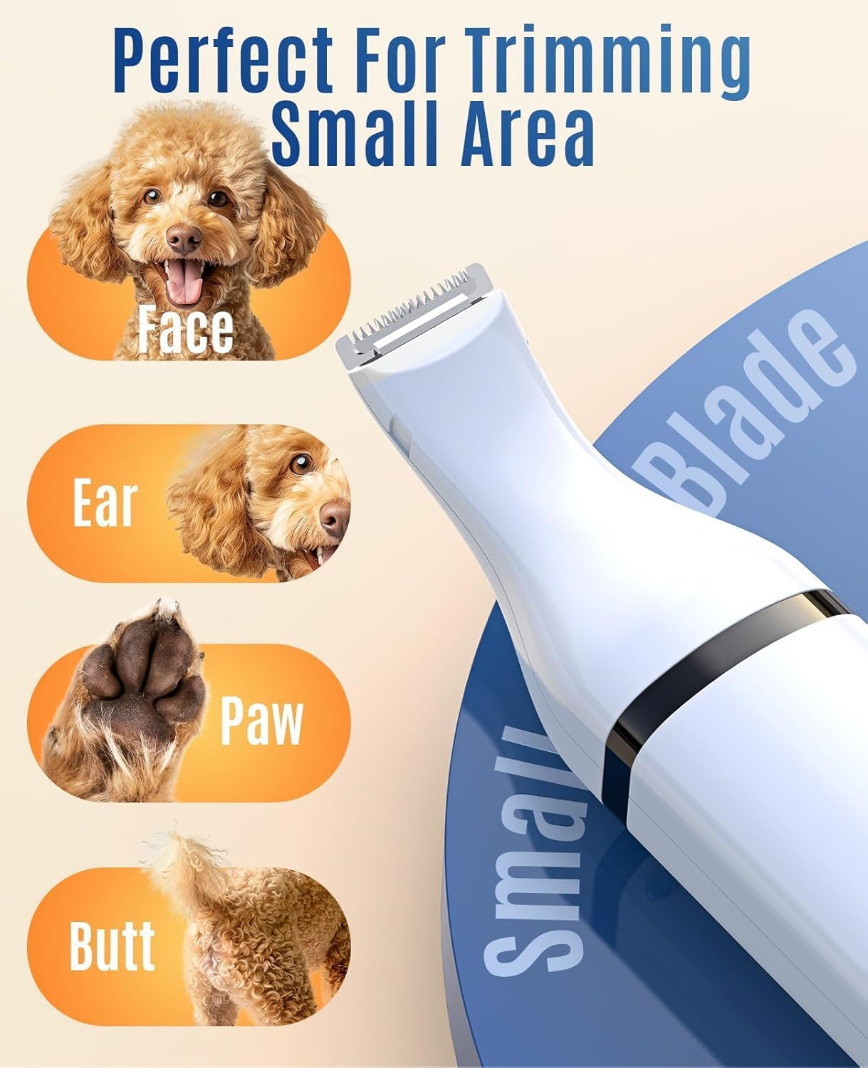 Dog Grooming Vacuum, Dog Nail Grinder and Paw Trimmer Kit