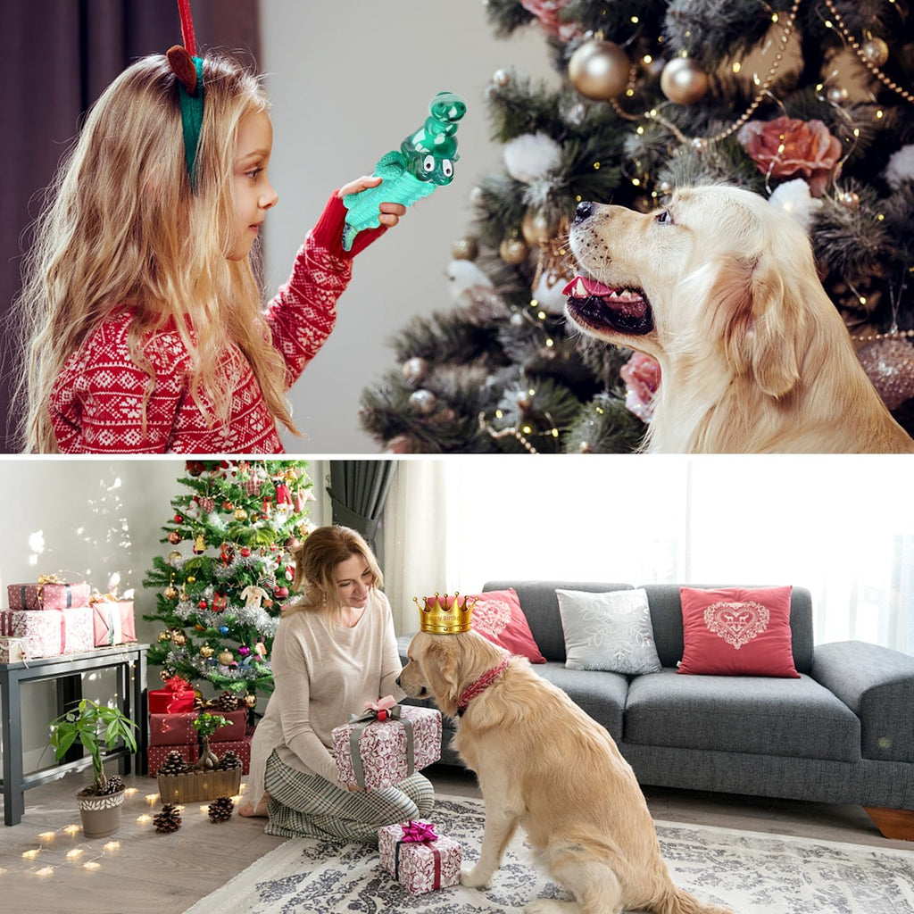 Large Dog Chew Toys for Aggressive Chewers： Almost Indestructible Dog Toy to Keep Them Busy & Reduce Boredom-Gift Toys for Small Medium, Large Breed