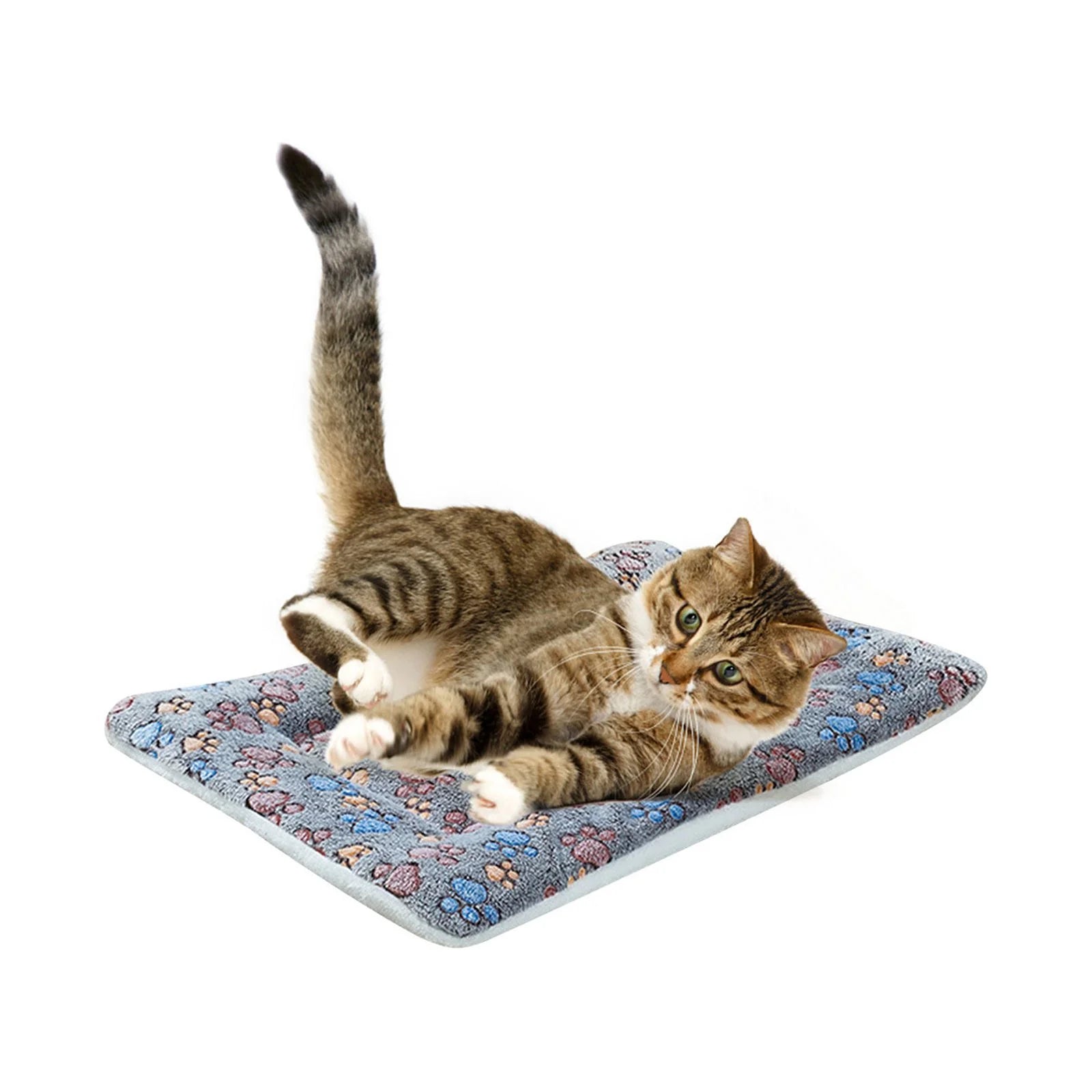 Dog Bed Mat Reversible Dog Crate Pad Soft Fluffy Pet Kennel Beds Dog Sleeping Mattress for Large Medium Small Dogs, 19 X 12.6 Inch