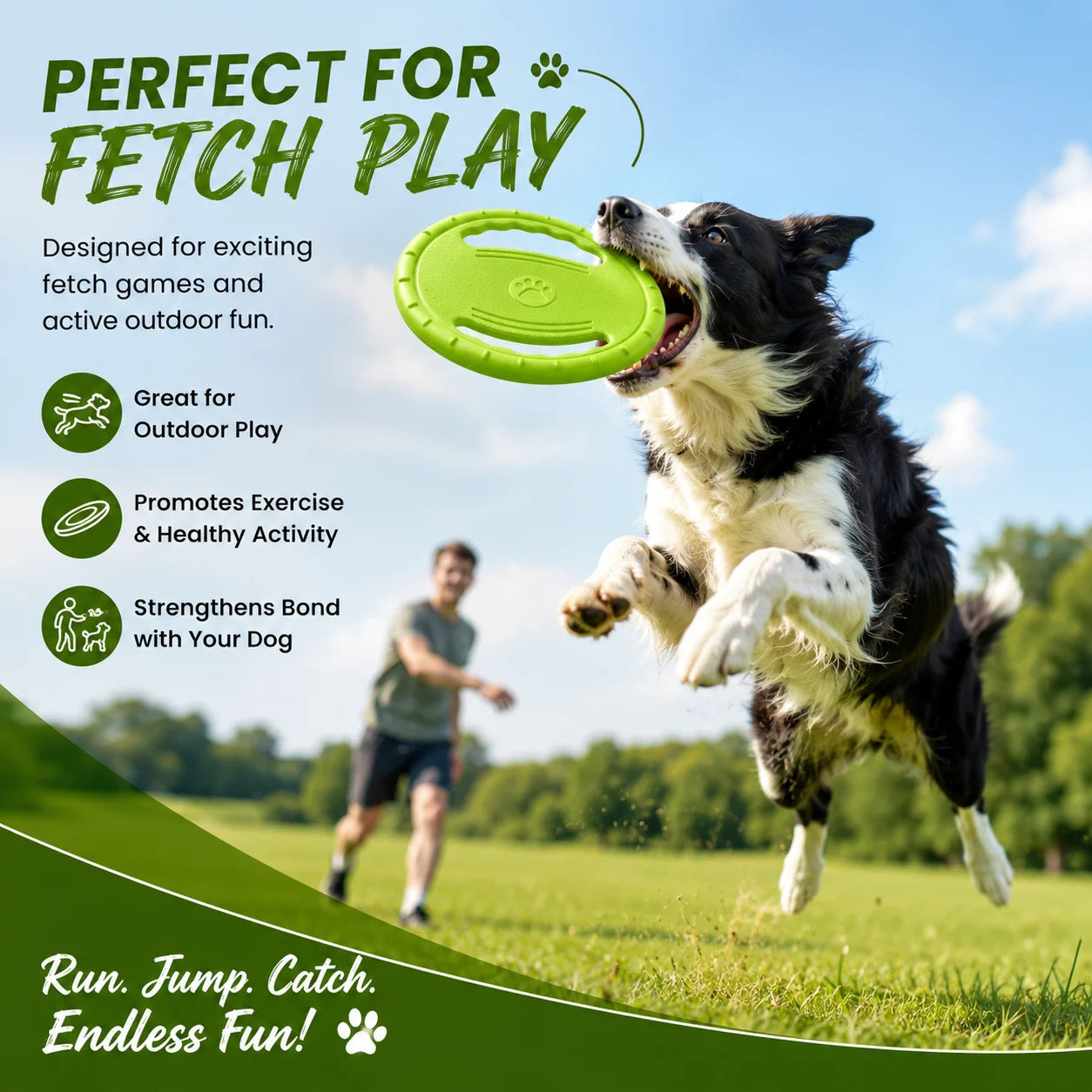 EVA Flying Disc Dog Training Toy Puppy Outdoor Interactive Game Playing Supplies Pet Chewing Flying Saucer Floating Water Toy