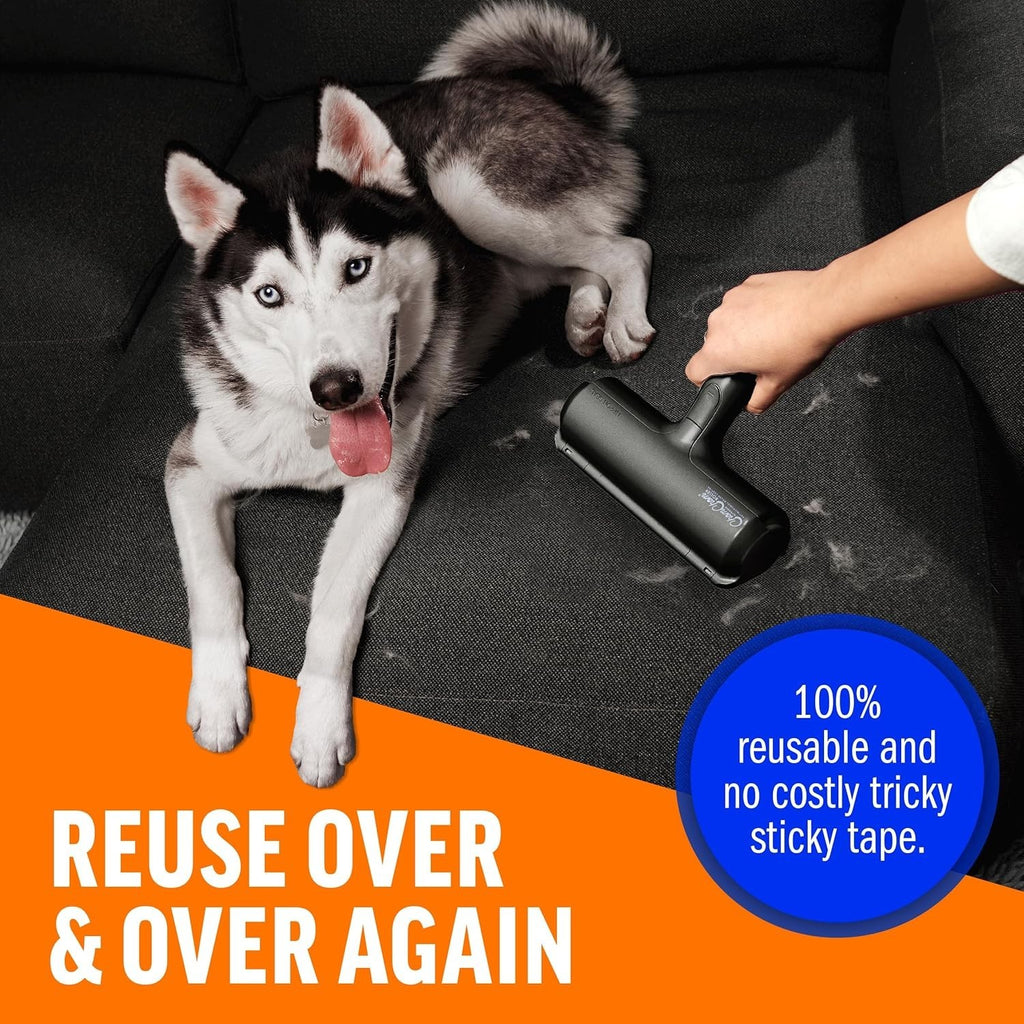 Pet Hair Remover – Size Reusable Lint Roller for Cat & Dog Hair on Furniture...