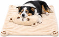 Dog Calming Pillow & Dog Blanket Set. Soft and Neck-Friendly, Washable Pet Pillows for Small Medium Dogs and Cats. Anxiety Relief Cuddle Pillow. Fluffy Plush Washable Pet Bed Mat (Medium)