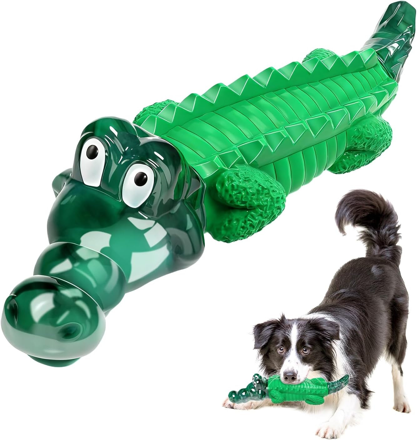 Large Dog Chew Toys for Aggressive Chewers： Almost Indestructible Dog Toy to Keep Them Busy & Reduce Boredom-Gift Toys for Small Medium, Large Breed