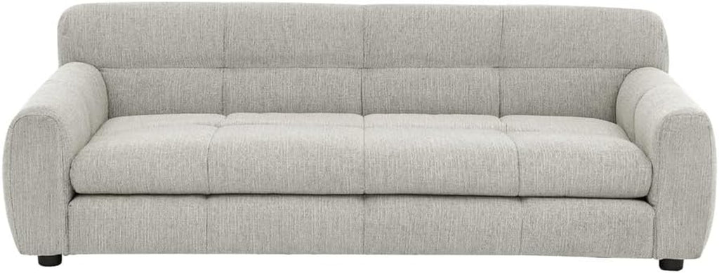 51" Pet Bed Dog Sofa,Upholstered Dog Couch for Medium and Large Dogs,Breathable & Comfortable Pet Bed,Elegant Rectangle Couch with Backrest and Armrests,For Pets,Linen Fabric,Beige