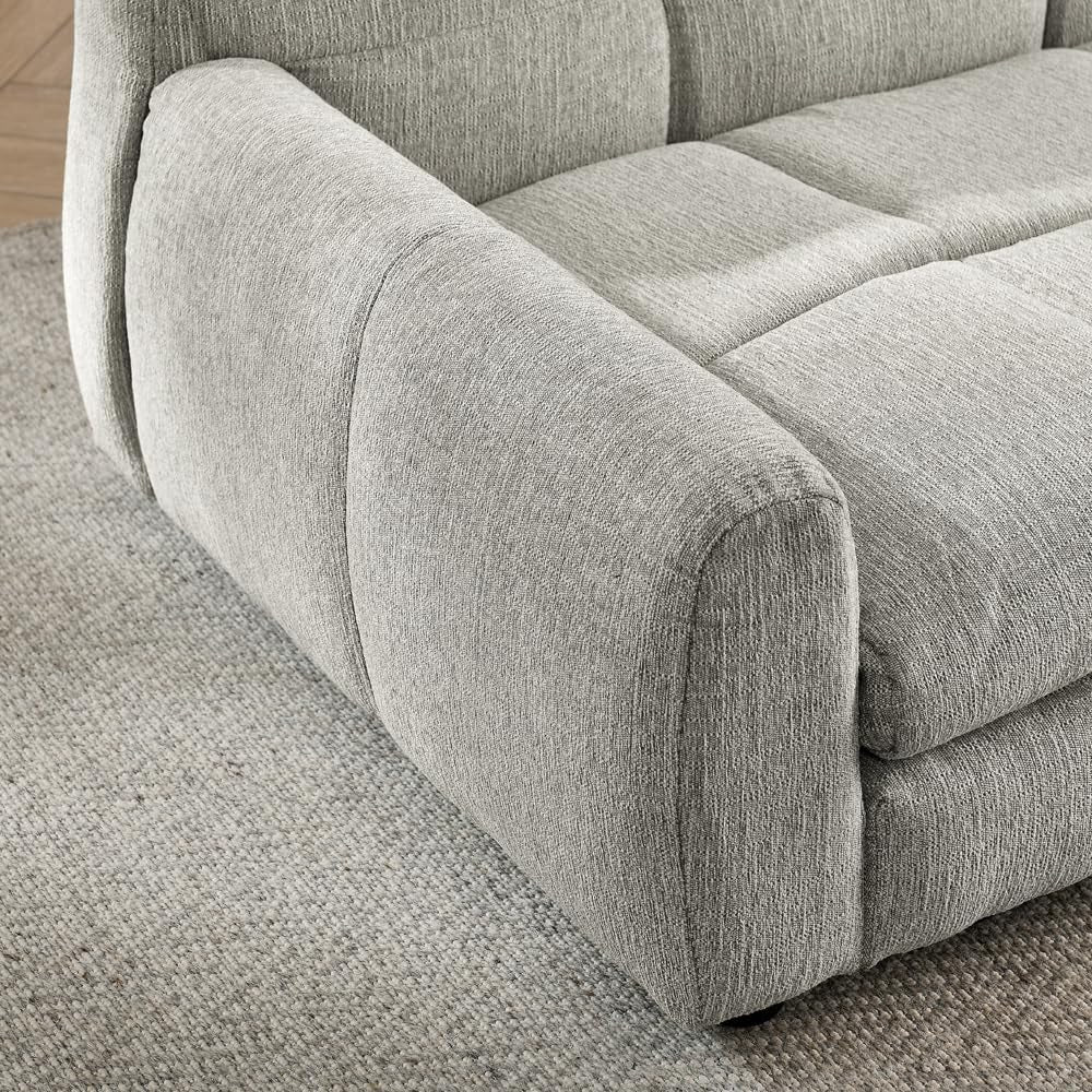51" Pet Bed Dog Sofa,Upholstered Dog Couch for Medium and Large Dogs,Breathable & Comfortable Pet Bed,Elegant Rectangle Couch with Backrest and Armrests,For Pets,Linen Fabric,Beige