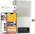Bites 2 Lite Interactive Wifi Pet Monitoring Camera with Phone App and Treat Dispenser, 1080P HD Video, Night Vision, Two-Way Audio, Sound and Motion Alerts, Cat and Dog Monitor