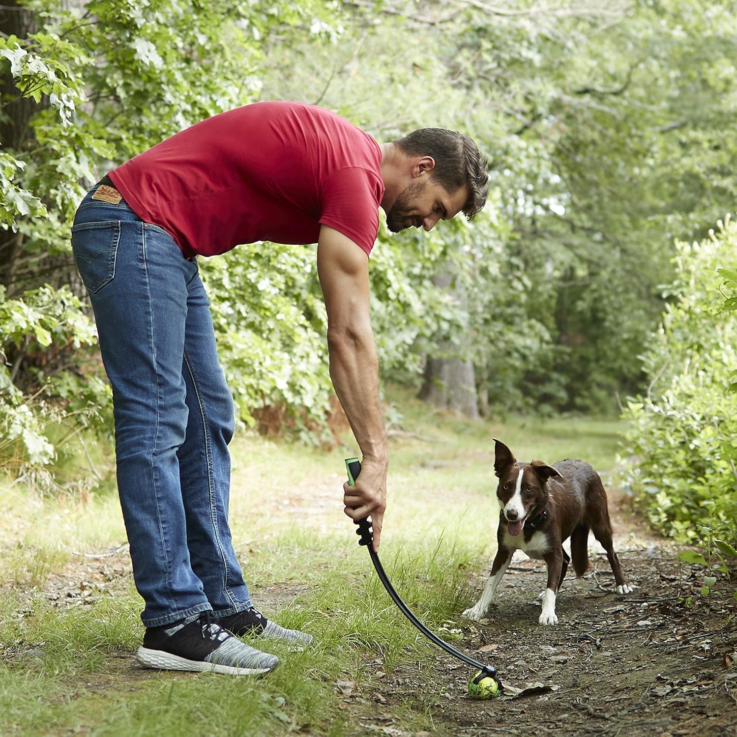 Franklin Pet Supply FETCH-IT LAUNCHER Tennis Ball Thrower