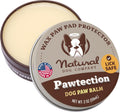 Pawtection Dog Paw Wax, 2 Oz Tin | Hot Pavement Protection, Sand, Asphalt & Trails, Waxy Barrier Balm, Non-Toxic & Lick Safe, Summer Walks, Hiking & Beach Days